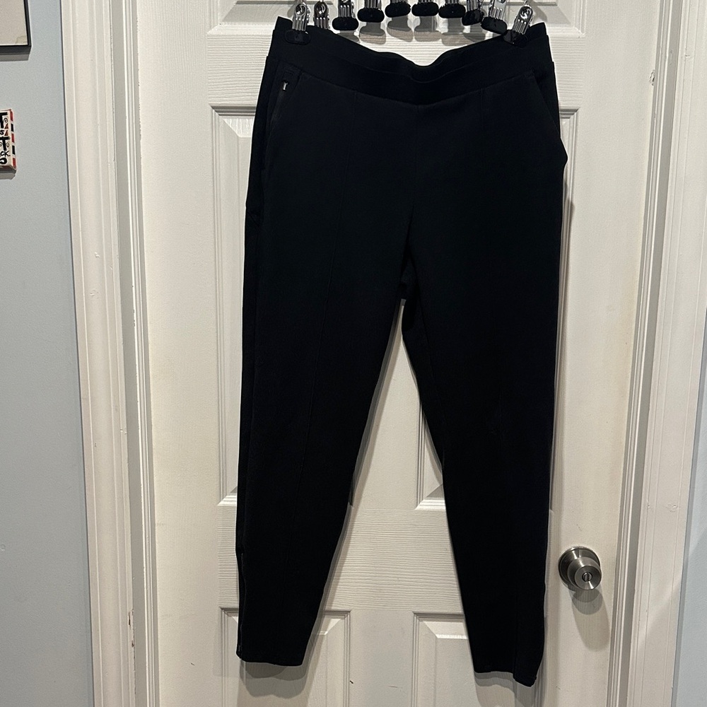 GUC - Athleta - Venice Heathered Pintuck Pants - sz M